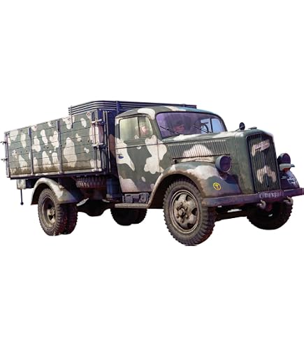MiniArt 35456 Camion Cargo Allemand 3t 3,6-36S 1:35 - Kit Modélisme WWII Avec Moteur Détail Et Options Bâche