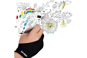 XP-PEN Elastyczna lycra rękawica przeciwporostowa do tabletu graficznego/wyświetlacza długopisu/kasetonu świetlnego (odpowiednia dla prawej i lewej strony) (dowolna)