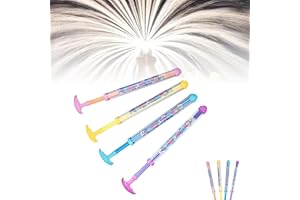 YELKOEYN 4 Stück Feuerwerk Wasserpistole Spielzeug - Romantische Water Squirter im Feuerwerksstil, Pull-Out Waterguns, Wasserfeuerwerk Spray Toy für Konzerte Wasser Festivals Pool Partys Familie Zusammenkünfte