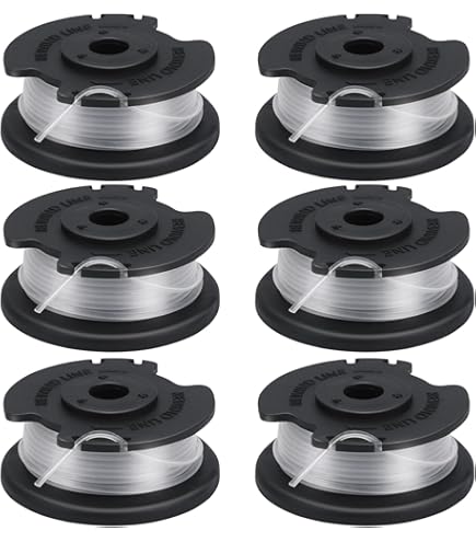 COEWUR 3pcs Bobine De Fil Debroussailleuse 2mm Bobine