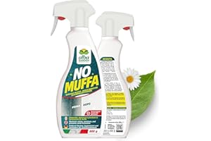 Albagarden - No Muffa - Spray Antimuffa per Muri Interni ed Esterni, Alternativa Naturale alla Candeggina - Atossico, Rimuove e Previene la Muffa, Smacchia e Igienizza, Pronto all’Uso 600 g