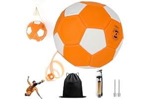 Hojalis Football Curve Ball, Curve Ball, Size 5, EVA Rubber Swerve Ball, Football, Flexible Football Curve Ball for Children, Children's Football for Outdoor Games, Gift for Children