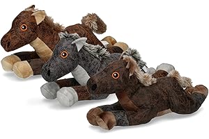 Elegant I Horse/Pferd I Braun I aus Skai Leder I ca. 37 cm