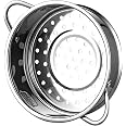 Cestello Vapore Rigido Inox Seb Per Pentola A Pressione - 20.5 Cm, Accessorio Per Cottura A Vapore, Adatto A Pentole 4.5-6L