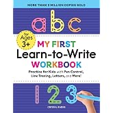 My First Learn-to-Write Workbook: Practice for Kids with Pen Control, Line Tracing, Letters, and More! (My First Preschool Sk
