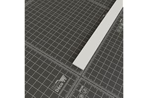 MON MARCHÉ DÉCO Profil Plat PVC 20 mm - Longueur 2.60 m