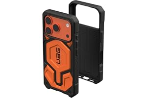 URBAN ARMOR GEAR UAG Designed for iPhone 17 Pro Case Monarch Pro - Compatible with MagSafe Military Grade Protective Cover, Orange