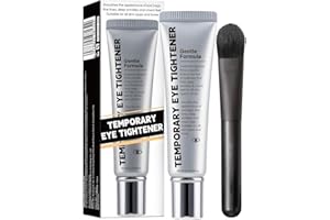 ZXHJBD Instant Firm Temporary Eye Tightener With Brush, Eye Tightening Cream, Instant Skin Tightening Cream For Face & Eyes, Eyes Bags And Dark Circles, Reducing Fine Lines, For All Skin Types (1)