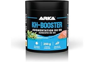 ARKA Augmenteur KH Aquarium – Microbe-Lift 250 g – Poudre Tampon pH pour Eau Douce & Marine – stabilise Les paramètres, protège Le biofiltre & favorise la Nitrification – Eau Claire & équilibrée