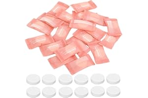 EILYGK 20 Pcs Disposable Compressed Towels, Mini Travel Essentials Disposable Face Towel, Compressed Towels Tablets Mini Wipes for Holidays, Trips