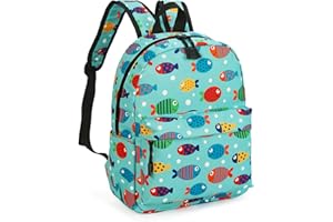 Zicac Sac à Dos Enfant pour à L’ école Maternelle Garçon et Fille Cartable Unisexe Mignon Agréable