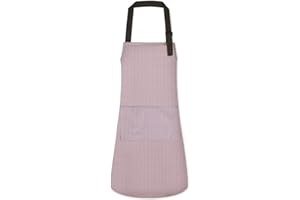 ZONEKEY Delantal Cocina Impermeable Delantal PVC Profesional Masterchef Con Bolsillo y Correa Ajustable Para Mujer y Hombre