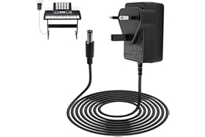 RAITWAHL 12V Power Adapter for Keyboard piano keyboard charger for DC/AC 12V 2A Power Supply Charger for PSR DGX YPG YPT DD, EZ, P Series Electronic Piano 1.5m Cable