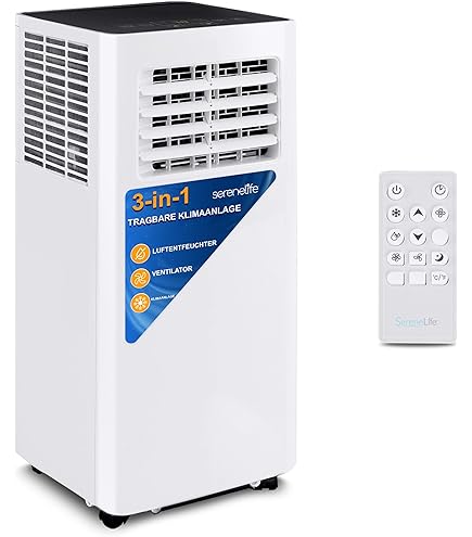 3in1 Standventilator Mit Wasserkühlung Sehr Leise Turmventilator Mobile