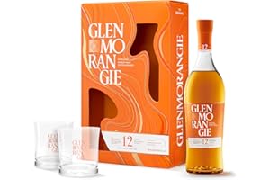 Glenmorangie The Original 12 Ans Whisky Single Malt 40% 70cl coffret 2 verres