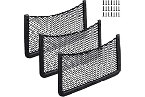 Norhogo Filet Rangement pour Voiture 3 PCS, Organisateurs Rangement Coffre 40,5 * 21,5 CM, Multifonctionnel Sac Pocket Organizer de Voiture pour Ustensiles, Bateau, Maison