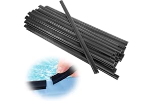 Biggun Coping Strips for Overlap Above Ground Pool Liners- Easy to Install Swimming Pools Liner Lock Clip Replacement for 24ft Round Pool (Qty 38)