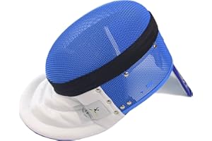 LEONARK Maschera per Scherma Maschere di Protezione certificata CE 350N National Grade Masque - Equipaggiamento Protettivo per Scherma