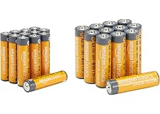 ارزش باتری های قلیایی با کارایی بالا Amazon Basics AA و AAA