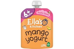 Ella's Kitchen Organic Mango Yoghurt Greek Style 6+ Months, Single, 90g