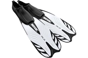 Seac Ala, Pinne da Snorkeling a Scarpetta Chiusa per Adulti e Bambini, dal 28 al 47