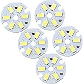 Uxcell 300mA 5W 10 LEDs 5730 Surface Mounted Devices LED Chip Module