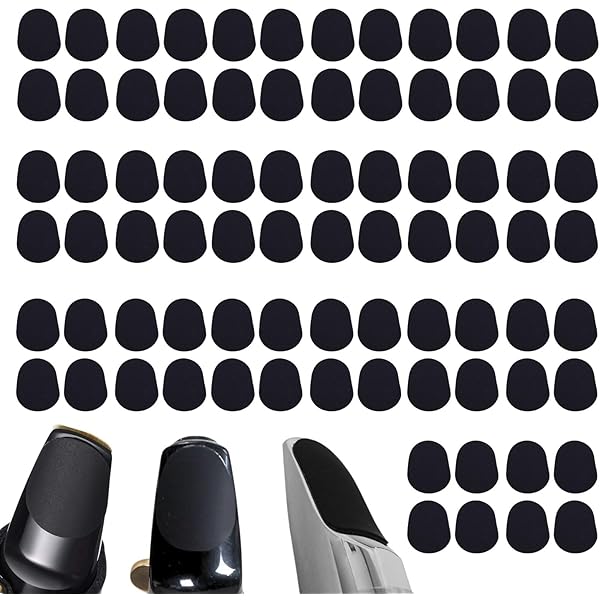 Wcawnlt 8 Pièces Coussin Embouchure 0.8 Mm Pour Saxophone Alto