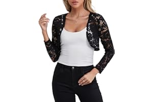 fuinloth Bolero Femme Mariage Dentelle Chic Ete Elegant Boléro Cérémonie