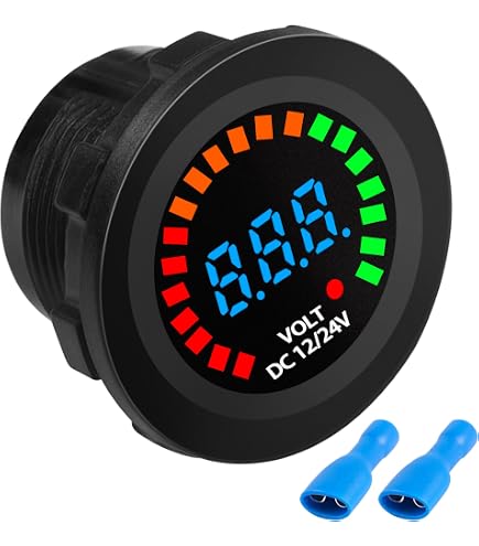Voltmetre 12v JZK Voltmètre 12V 12 Volts Tmètre LED De Moto Auto Bateau DC 12 V étanche Avec Affichage LED Bleu, Moniteur Tension De Moto, Affichage Tension De Moto, Jauge Voltmètre Voiture Voltmetre 12v JZK Voltmètre 12V 12 Volts Tmètre LED De Moto Auto Bateau DC 12 V étanche Avec Affichage LED Bleu, Moniteur Tension De Moto, Affichage Tension De Moto, Jauge Voltmètre Voiture