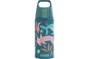 SIGG - Botella de Agua Aislada para Niños - Shield One Therm- A Prueba de Fugas - Apta para Lavavajillas - Libre de BPA - Acero Inoxidable 90% Reciclado - 0,5L