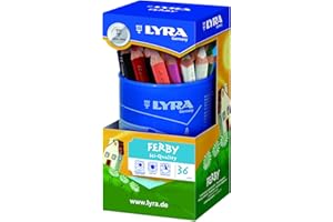LYRA Ferby - Pot 36 crayons de couleur