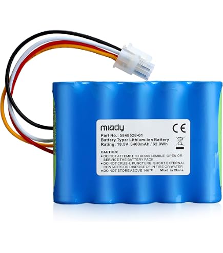 Batterie Li-ion 18,5 V 3500 MAh Pour Gardena Smart Sileno City - Compatible Modèles 9676473-03, 584 85 28-01, Etc.