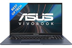 ASUS Vivobook 15, Intel Core i3-1220P 12th Gen, 15.6" (39.62 cm) FHD, Thin and Laptop (8GB/512GB SSD/Integrated Graphics/Wind