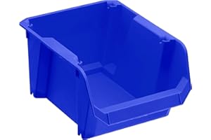 STANLEY STST82743-1 Storage Boxes Assortment Box Organiser for Storage Sorting Box Storage Box for Workshop (33 x 23 x 16 cm, Stackable, Suitable for Storing Small Parts)