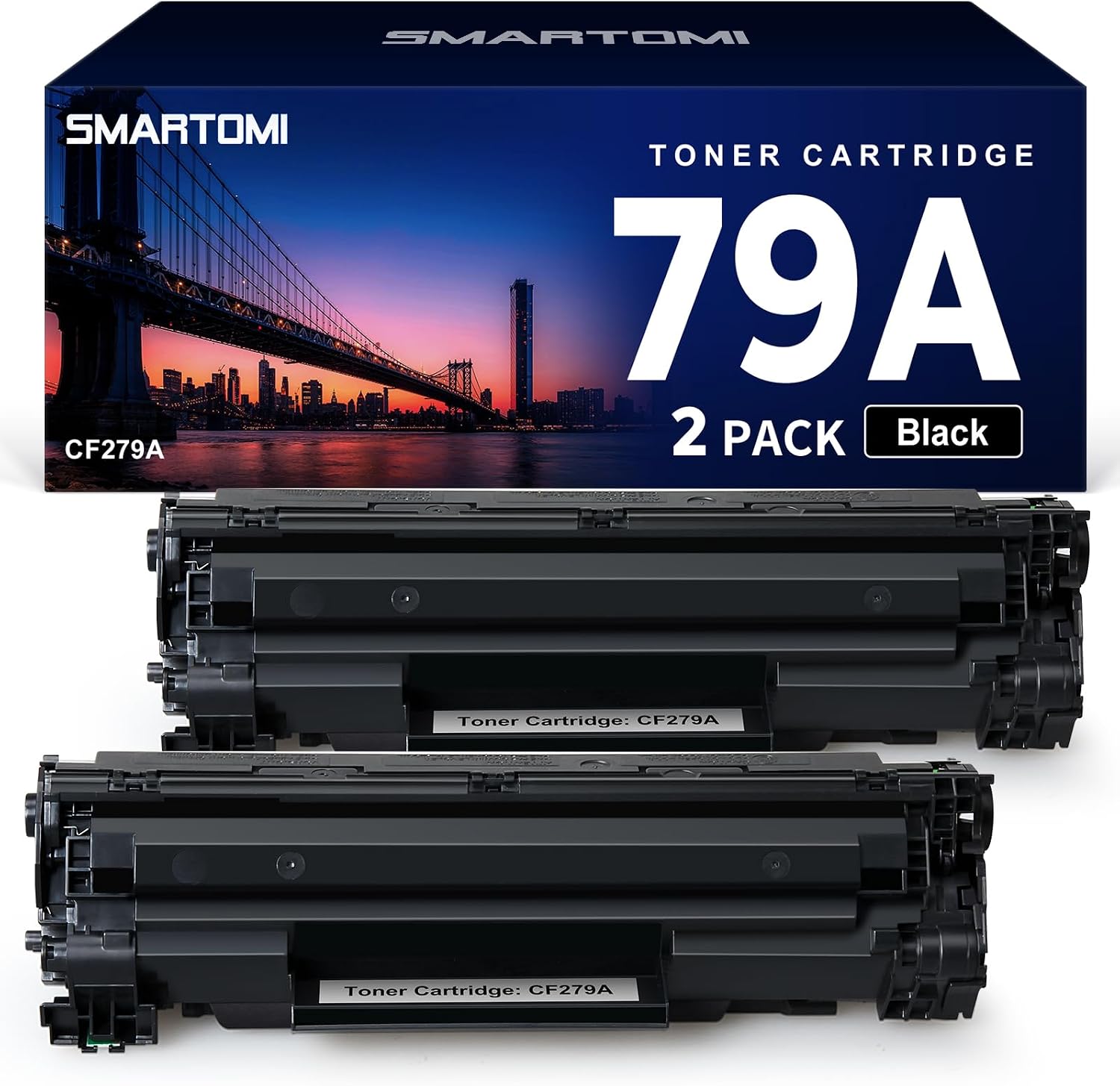 SMARTOMI CF279A 79A Compatibles con HP CF279 79A Cartucho Toner para LaserJet Pro M12 M12a M12w MFP M26 M26a M26nw Series 2 Negro
