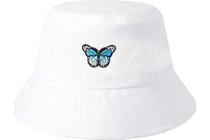 ZLYC Femmes Hommes Chapeau Bob Été Chapeau de Pêcheur