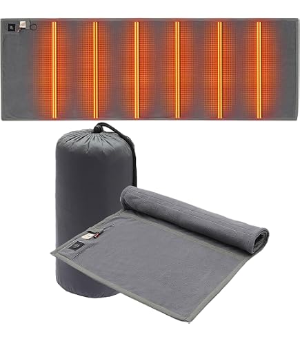 Réchauffeur Matelas Sac De Couchage USB – Chaleur Réglable Pour Camping & Randonnée