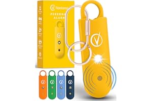 Vantamo Allarme Personale Antiaggressione per Autodifesa Donna Con Doppio 130dB Altoparlante, Kit Autodifesa Femminile Con Luce Luminosa Stroboscopica e Indicatore Di Carica Della Batteria