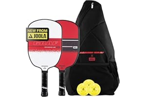 ‎JOOLA Joola Pickleball Agassi x Graf Pickleballschläger, Pickleball-Paddle mit Fiberglas-Oberfläche