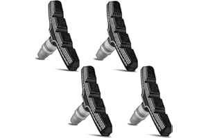 FUOXUL 2 Pairs Bike Brake Pad V Brake Pads Brake Pads for Bicycle Durable and Highly Sensitive For Bike Road Mountain Bike Brake