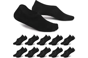 EKSHER Sneaker Socken Damen Herren 10 Paar Kurze Baumwolle Füßlinge Unsichtbare Footies Unisex