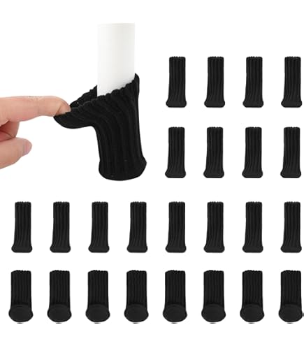 16 Calzini Protettivi Per Gambe Sedia - Antiscivolo, Design Gatto, Per Mobili E Porte, 11x3.5cm