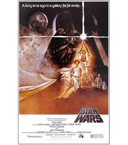 Star Wars Force Awakens Film Großartig EINZELNE LEINWANDKUNST