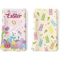 Set Di 2 Strofinacci Da Cucina Primaverili - Motivi Fiori E Farfalle, Microfibra Assorbente 40x59 Cm - Foto 9