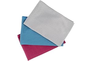 Biange Cooling Towel (3 pack) for Sports, Workout, Fitness, Gym, Yoga, Golf, Pilates, Travel, Camping & More