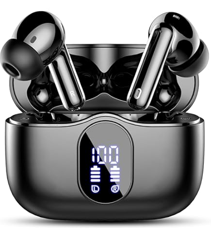 Cuffie Bluetooth AsiceSound 5.3 - 46 Ore Autonomia, IP7 Impermeabili | Ricarica USB-C - Foto 8