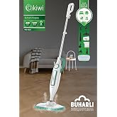 Kiwi KSC-4221 1250W &Ccedil;ok Fonksiyonlu Buharlı Mop ve Temizleyici - 10 Par&ccedil;a Aksesuar Setli Hijyenik Dezenfeksiyon Sistemi