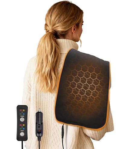 BigKing Cuscino Riscaldato Elettrico 45x90cm - 3 Livelli Calore 40-60°C, USB/Type-C, Impermeabile E Antiscivolo Per Stadio, Campeggio, Esterno