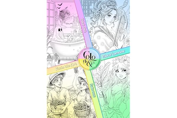 ColoArt&Co: Livre de coloriage - Collection 2025