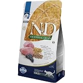 N&amp;D Ancestral Grain Kedi Kuzu, Kıl&ccedil;ıksız Buğday, Yulaf &amp; Yaban Mersini Yetişkin 1.5 kg